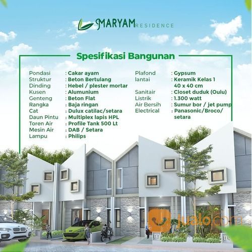 Rumah Di Jalan Raya Setu Bekasi Dekat Cileungsi Dan Cikarang