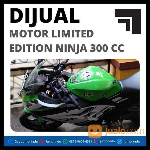 Murah Motor LIMITED EDITION NINJA 300 CC
