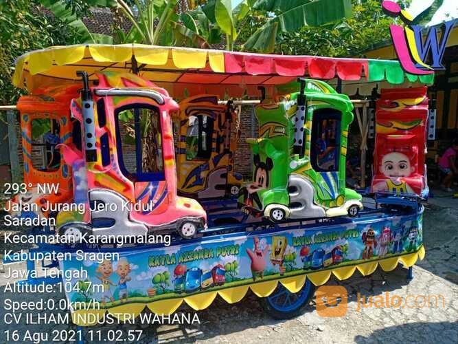 Odong Odong Kora Kora Kereta Mini Kincir Isi 6