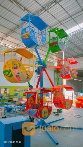 Odong Odong Kora Kora Kereta Mini Kincir Isi 6