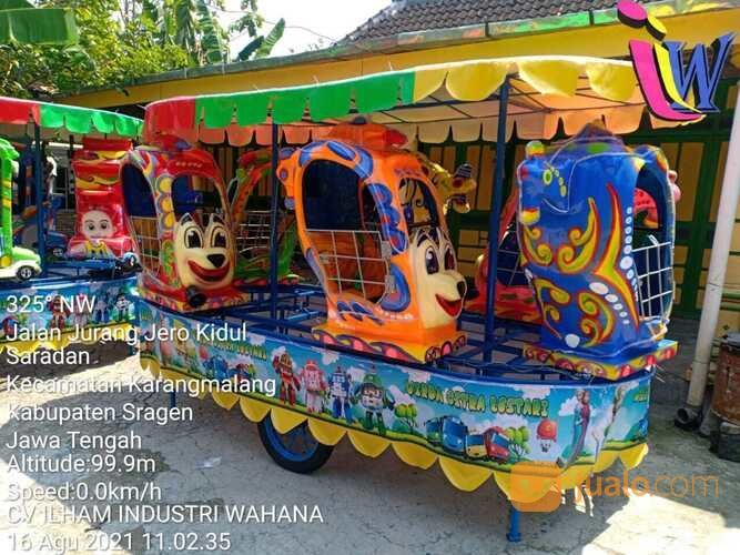 Odong Odong Kora Kora Kereta Mini Kincir Isi 6