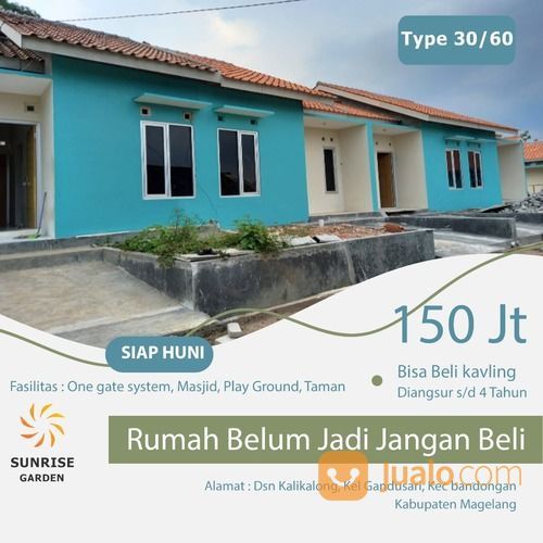 Rumah Subsidi Di Magelang Bandongan Sunrise Garden