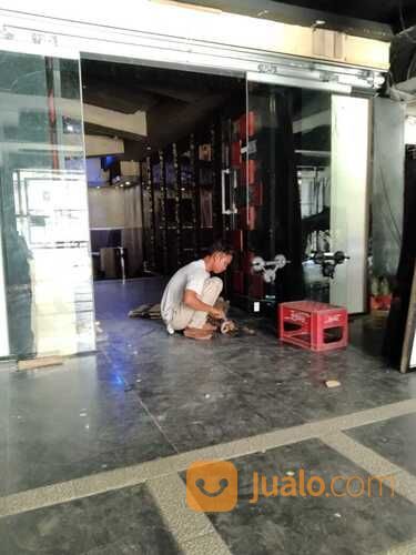 Mesin Pintu Kaca Otomatis Sensor / Autodoor Kaca