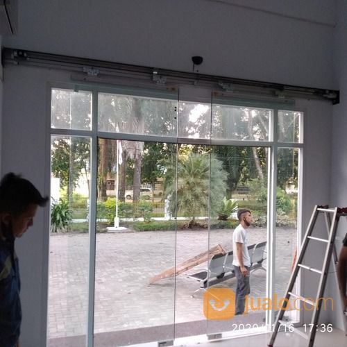 Mesin Pintu Kaca Otomatis Sensor / Autodoor Kaca