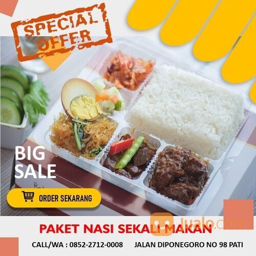 Pusat Nasi Dus Nasi Box Nasi Sekali Makan Di Pati Tayu Juwana