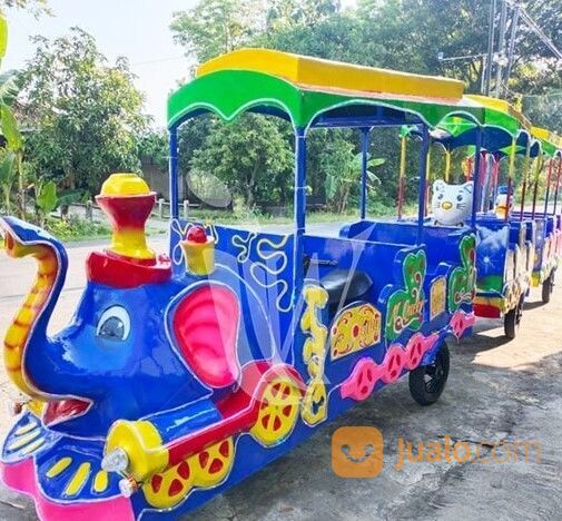 Odong Gajah Kereta Mini Wisata Usaha Keliling