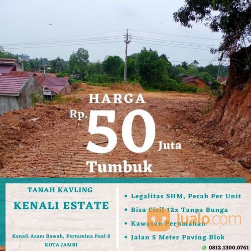 TANAH KAVLING KOTA JAMBI : SHM