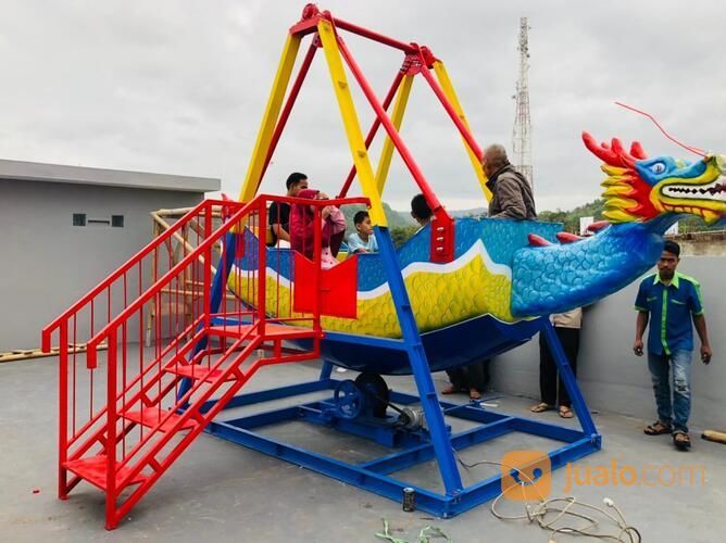 Odong-Odong Kora Kora Mini Gerobak Panggung Naga