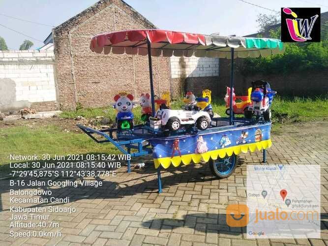 Odong Odong Kereta Panggung Wisata Mobil Motor