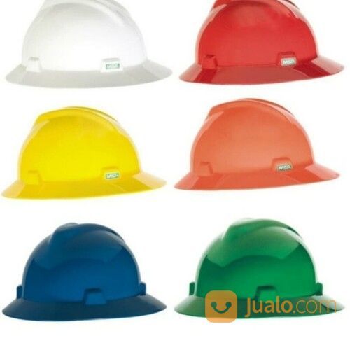 Helmet Full Brim Fastrack Msa USA Original Hard Hat,Helm Topi Proyek Asli