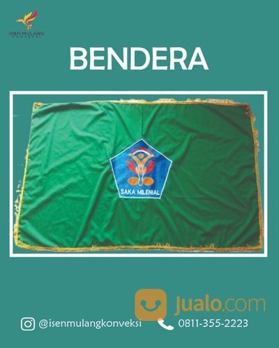 Pusat Konveksi Bendera Murah MIN.6pcs Di Banjarmasin