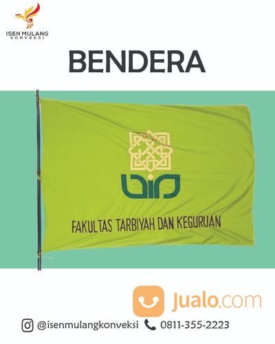 Pusat Konveksi Bendera Murah MIN.6pcs Di Banjarmasin