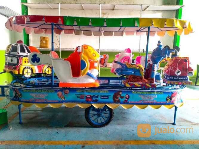 Kereta Thomas Odong Odong Kincir Isi 4 Kereta Kencana