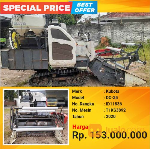 Combine Harvester KUBOTA DC-35