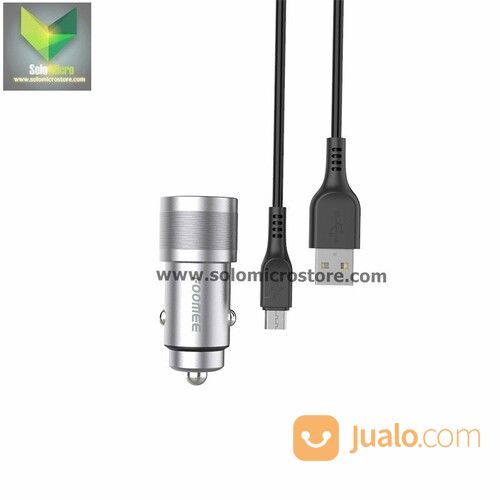 Cas Mobil Foomee BA13 Charger Dual USB Output Fast Charging 3.1A Termurah