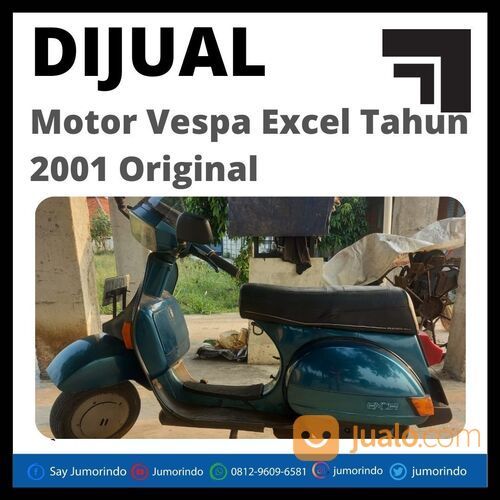 Murah Motor Vespa Excel Tahun 2001 Original