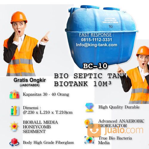 TANGKI BIO Septic Tank BIOTECH 10000 Liter / 10 M3