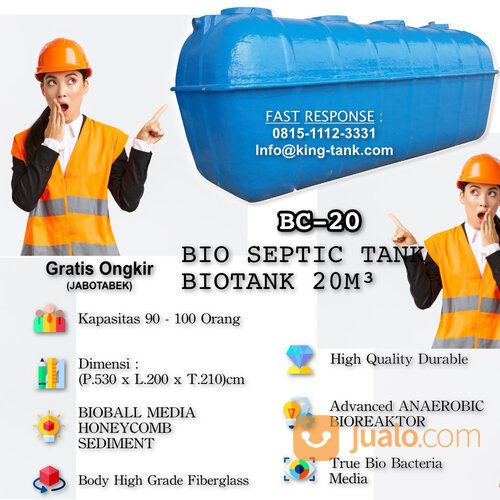 TANGKI BIO Septic Tank BIOTECH 20000 Liter / 20 M3