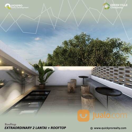 Rumah Modern Di Bandung Dekat Tol Pasteur CASH BACK 200 JT