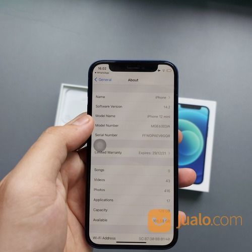 IPhone 12 Mini / 128GB (Preloved)