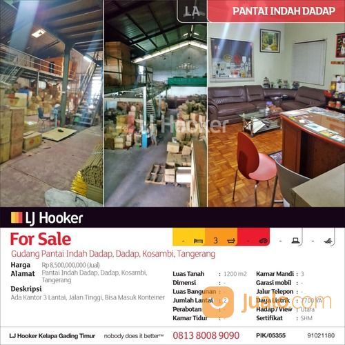 Gudang Pantai Indah Dadap, Dadap Kosambi, Tangerang, Banten