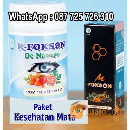 Obat Herbal Mata Berair K Fokson De Nature Yang Aman Tanpa Efek Samping