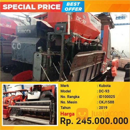 Combine Harvester Bekas Berkualitas Pasti Murah