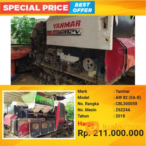 Combine Harvester Second Termurah