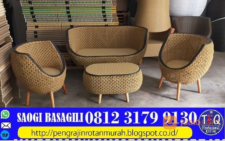 Furniture Murah, Kursi Rotan Sintetis