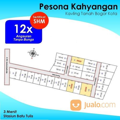 3 Menit Stasiun Batu Tulis, Nempel Jalan Raya Jl. RE. Soemantadiredja