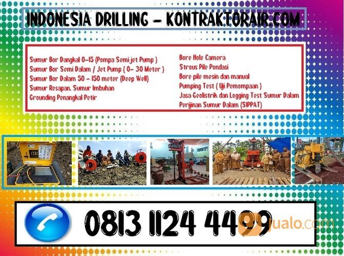 Paket Pembuatan Sumur Bor Di Bintara Dan Kranji Bekasi 2021