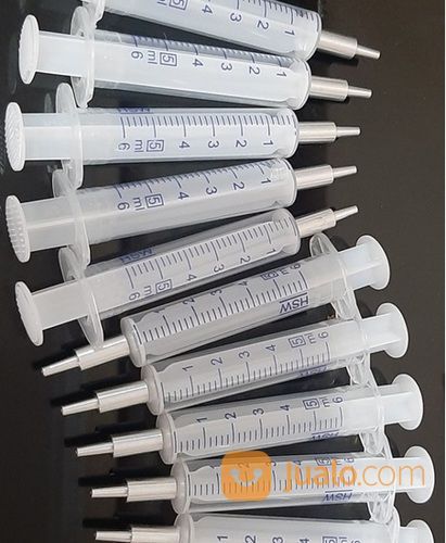 Syringe 5ml Gammon Swd,Alat Suntikan Shell Water Detector Siren