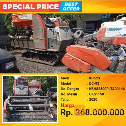 Combine Harvester Kubota DC-93