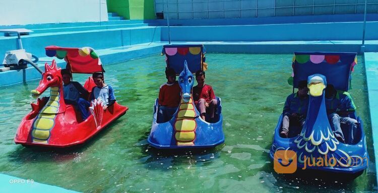 Odong Wahana Air Bebek Fiber Muat 2 Penumpang