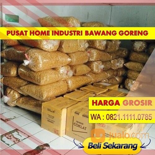 DIJAMIN HALAL, Pusat Bawang Goreng Kiloan, Bawang Goreng Original 1 Kg