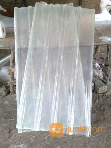 ATAP FIBERGLASS GELOMBANG BESAR 1.0MM + JASA PASANG HARGA BEDA