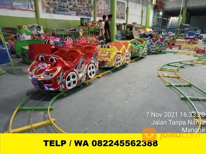 Mini Roller Coaster Kereta Api Rel Bawah Lantai Odong LENGKAP