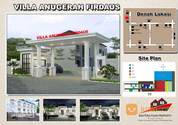 RUMAH DI KOTA PEKANBARU LOKASI JL GARUDA SAKTI KM 6