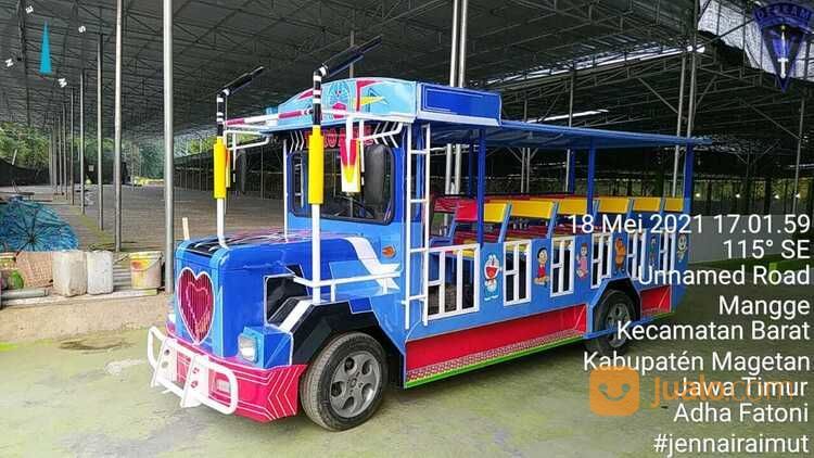 Odong Odong Kereta Mini Doraemon Kereta Mini Coaster