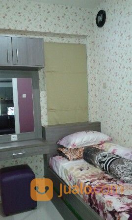 Apart Green Pramuka City, Chrysant posisi Hoek, 2 kmr, Furnish, siap huni.