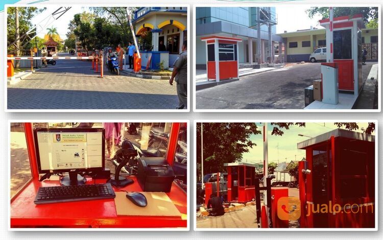 Paket Portal Parkir - Palang Parkir Otomatis