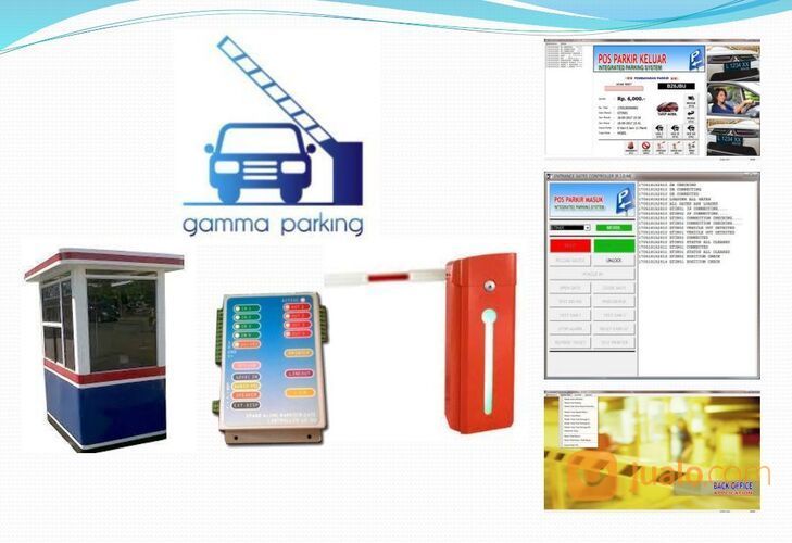 Paket Portal Parkir - Palang Parkir Otomatis