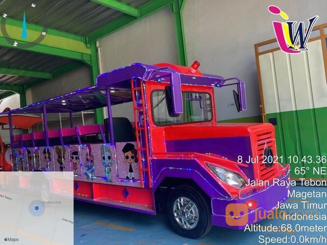 Kereta Mini Mobil Wisata Odong-Odong Sepur Mini Full Variasi