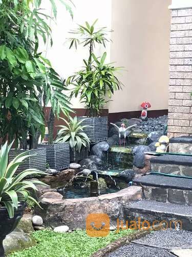 Rumah Mewah Vila Jatibening Tol Dekat Jakarta Selatan Full Furnish 4 kamar tidur