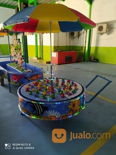 Komedi Putar Pancingan Elektrik Odong Odong Kereta Panggung