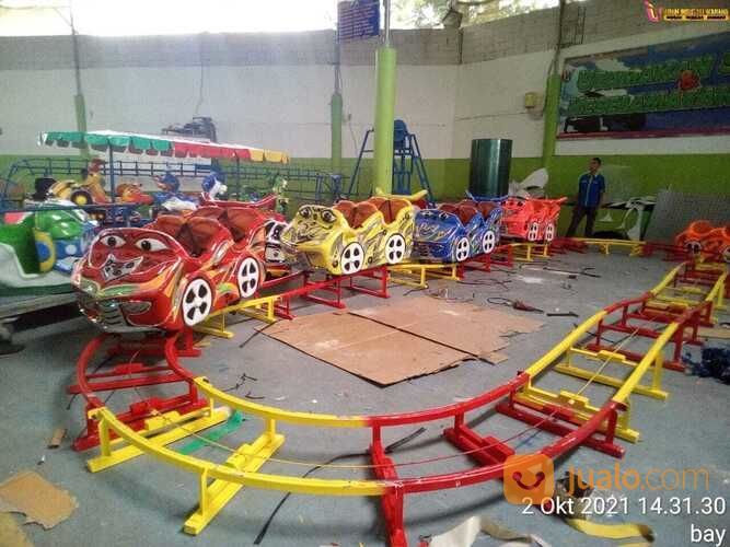 Odong Odong Tayo Robocar - Pancingan Elektrik Mini Coaster