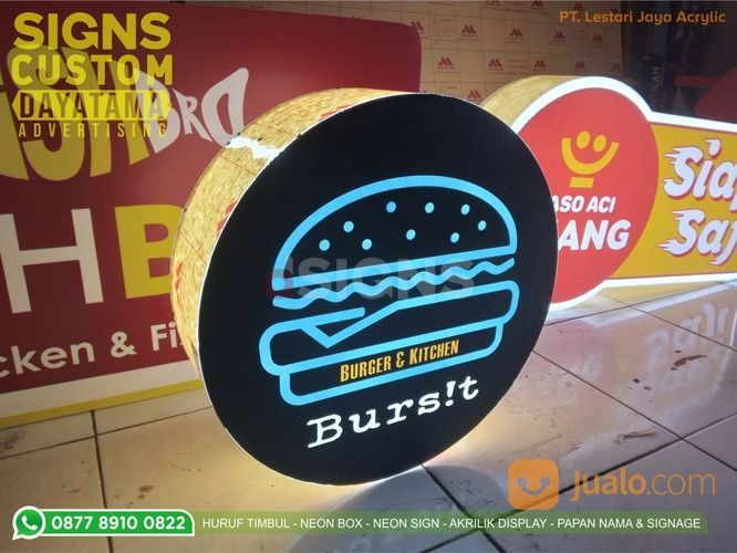 Signage Neon Box 100% Sesuai Keinginan | Dayatama Advertising