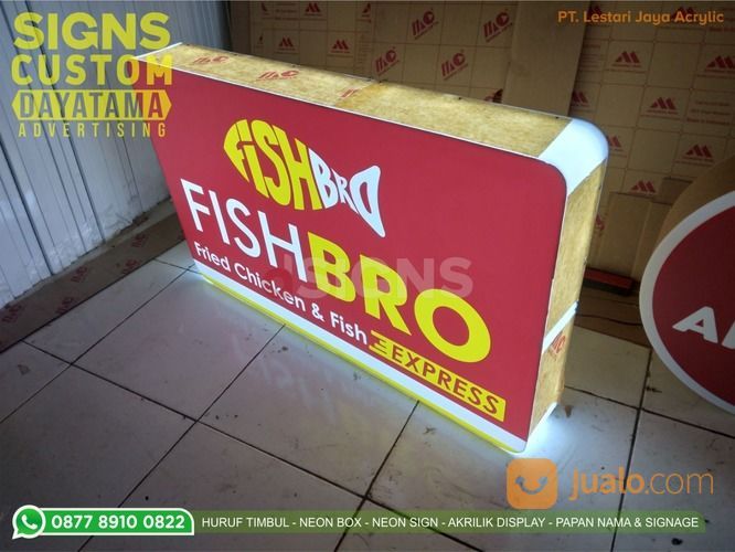Signage Neon Box 100% Sesuai Keinginan | Dayatama Advertising