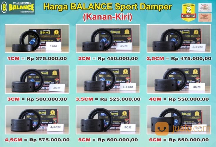 Solusi Mobil Limbung Terbaik BALANCE SPORT DAMPER Untuk Mobil Avanza Xenia