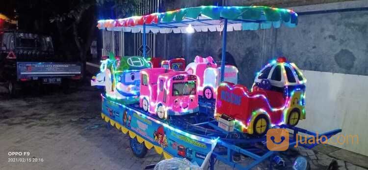 Odong Odong Kereta Panggung Roboccar Tayo